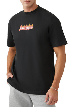 Burning Logo T-Shirt